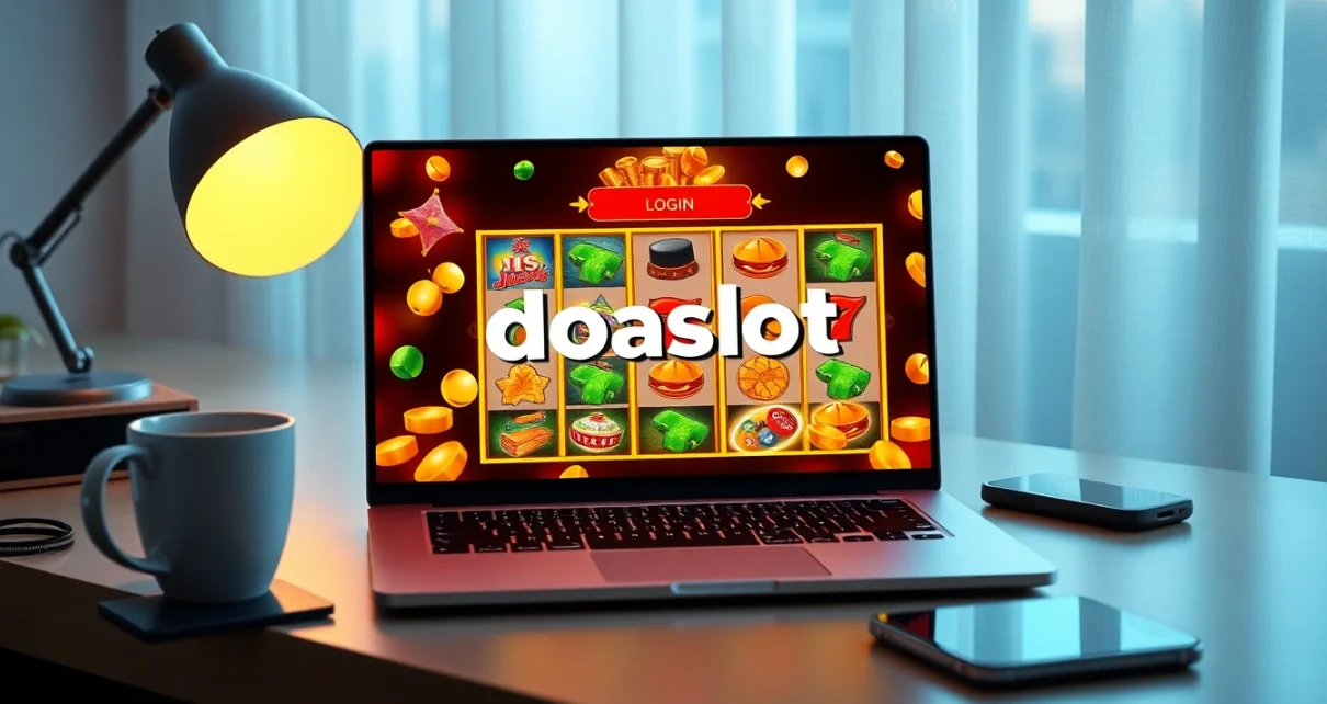 Dynamic gaming interface showcasing doaslot login for online slot enthusiasts.