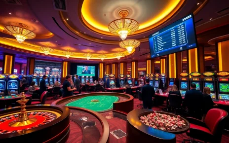 Experience the thrill of THABET's luxurious casino with vibrant games and exciting betting options.