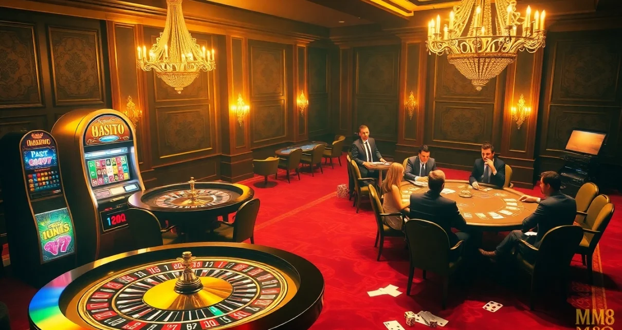 Experience the thrill of gambling at MM88 with exciting tables and jackpot slots.