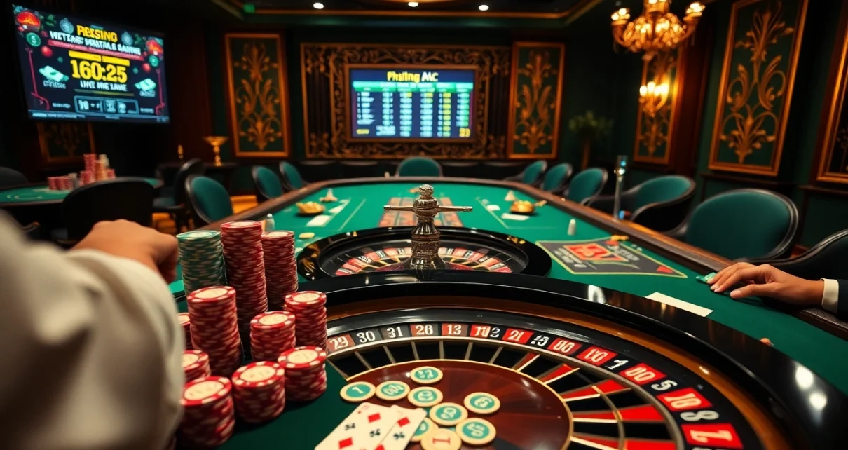 Engage in thrilling poker action with insights from https://phtaya.ac/ featuring vibrant casino atmosphere and luxurious gameplay.