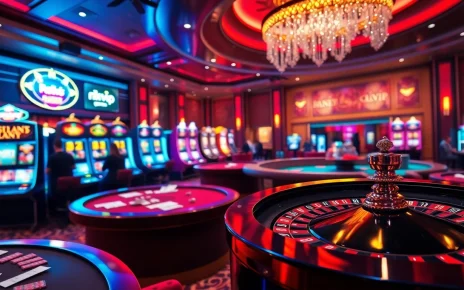 Play exciting games at rikvip with engaging casino tables and vibrant poker chips.