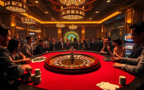 Experience thrilling gameplay at a luxurious casino featuring 88xx themed roulette and exciting poker hands.