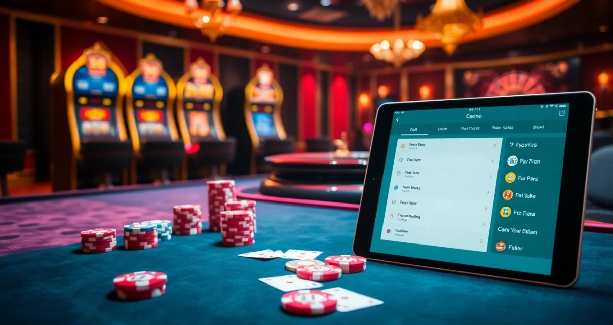 Experience the excitement of casino games at 88i with vibrant tables, chips, and modern app interfaces.