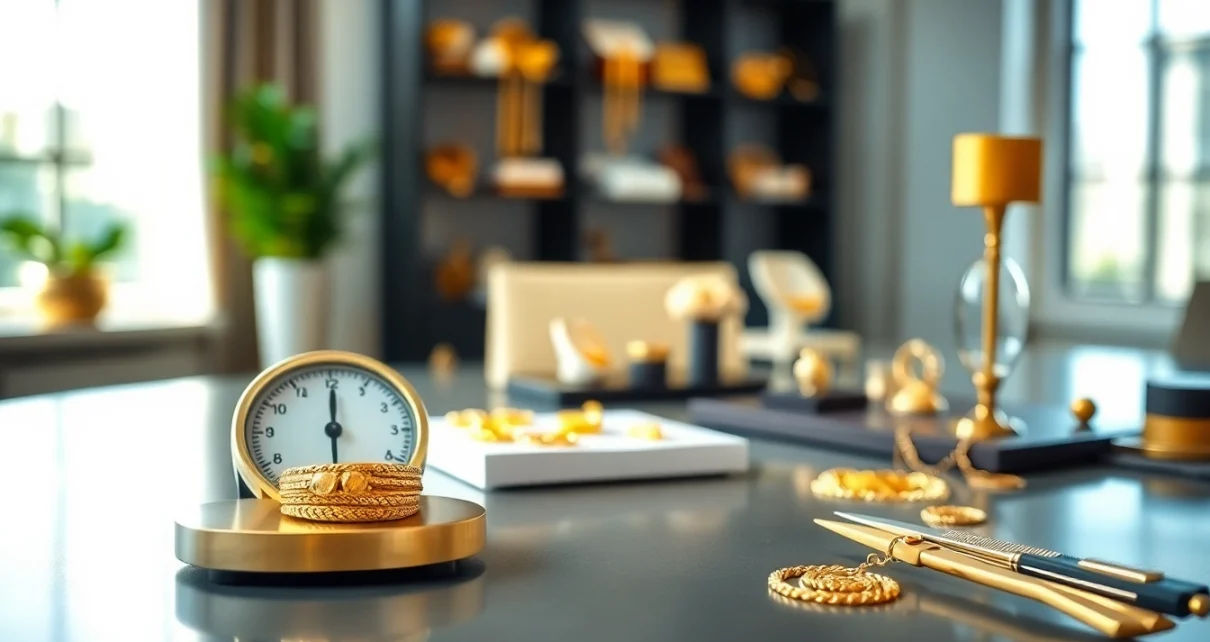 Vendi il tuo oro comodamente con compro oro a distanza in un'apprezzata atmosfera professionale.