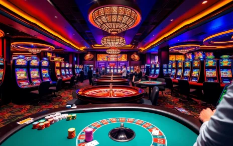 Action-packed casino scene at XX88 with players engaged in games and vibrant gaming tables.