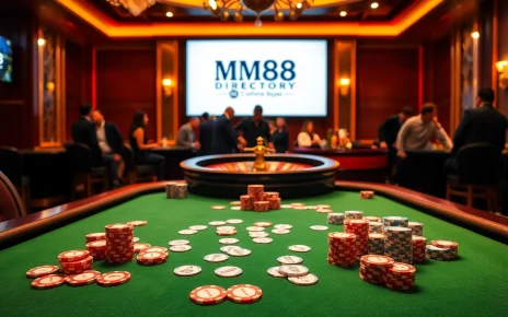 Players enjoying poker at MM88.directory, showcasing elegant design and gaming excitement.
